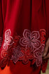 Sparkly Floral | Embroidered Wool Silk Stole